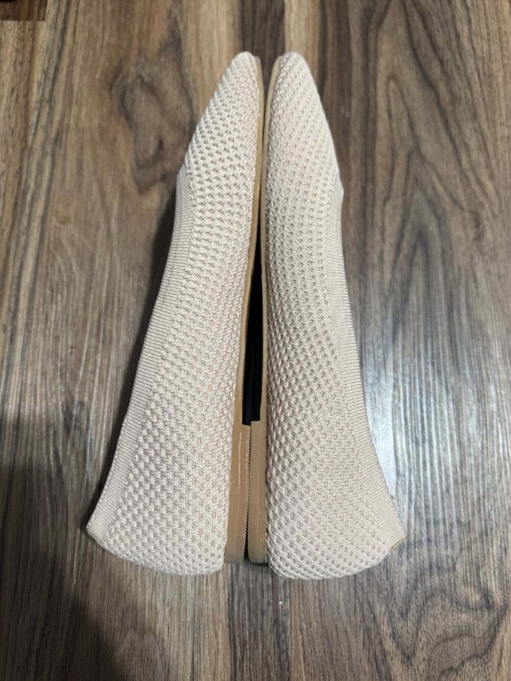Blondo Brooklyn Women's Waterproof Knit Ballet Flats in Blush Pink Sz. 10M - Picture 4 of 5